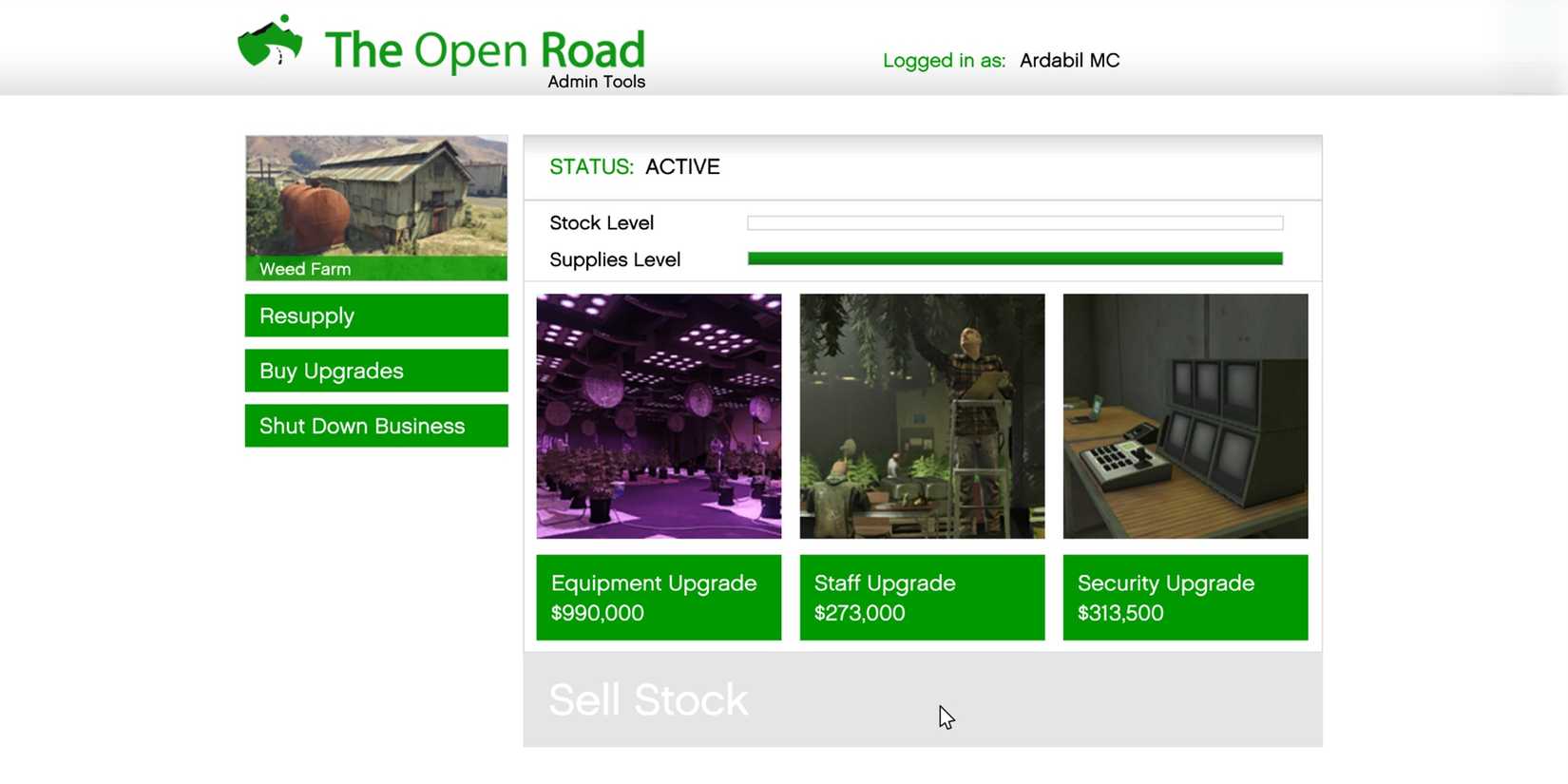 Upgrade Weed Farm - GTA Online