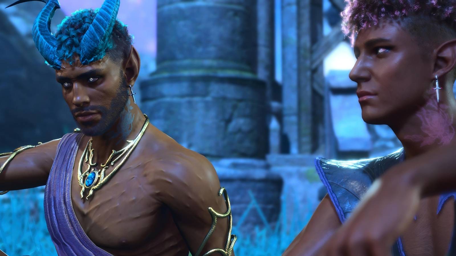 baldurs gate 3 custom tav and dream visitor emperor