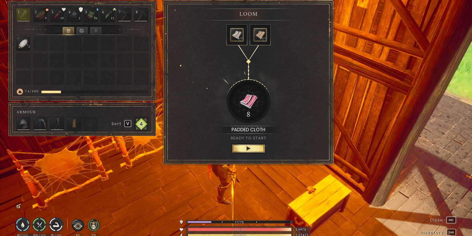 using Loom Harness in RuneScape Dragonwilds