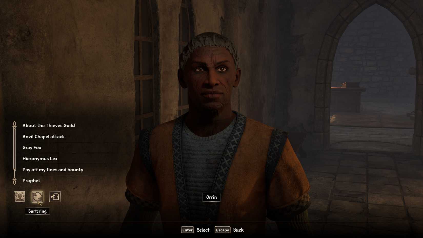 using orrin to frame lex