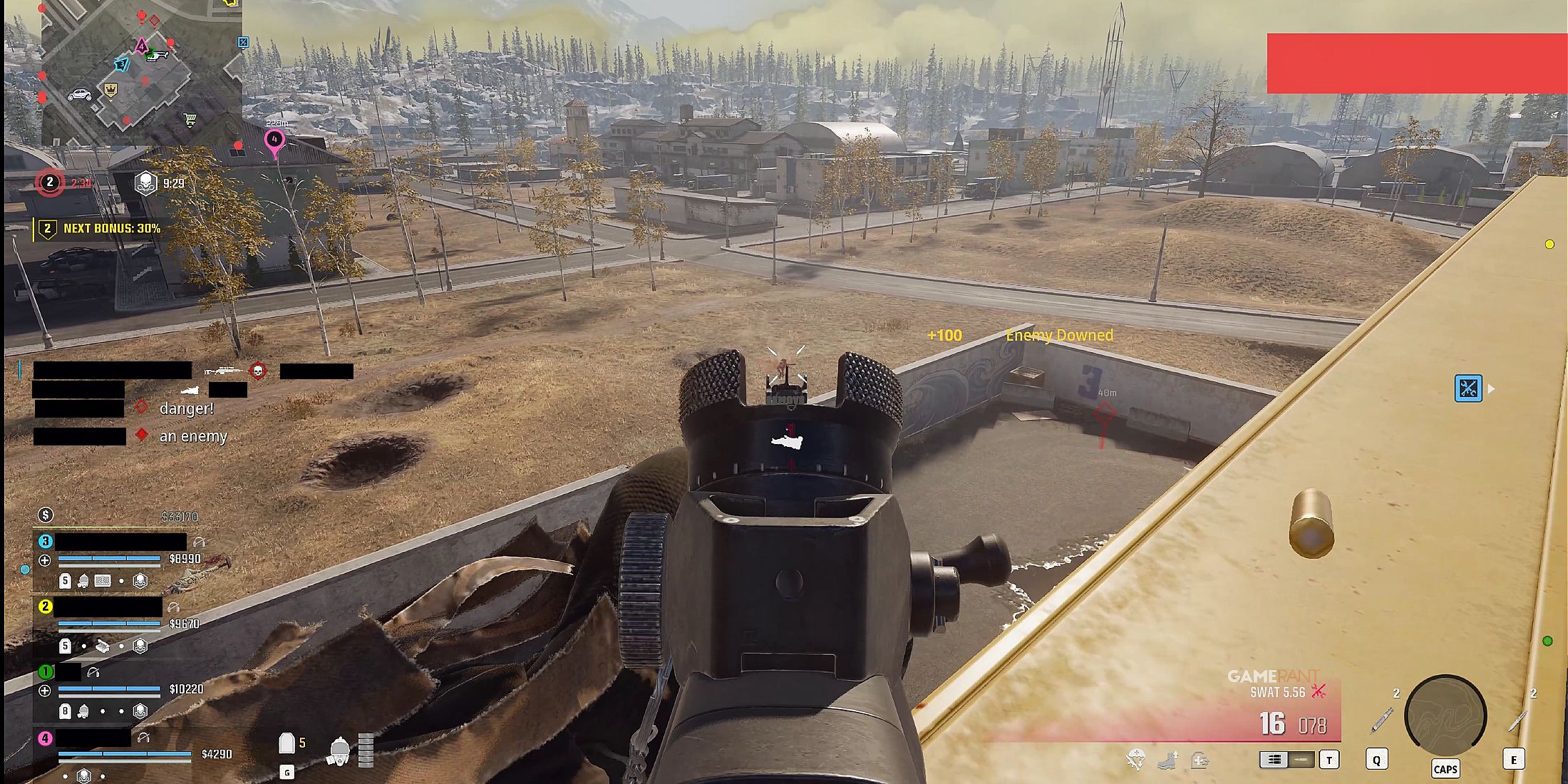 Using SWAT 5.56 GRAU conversion in Warzone