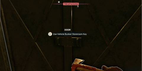 Using the Vehicle Bunker Storeroom Key in Atomfall