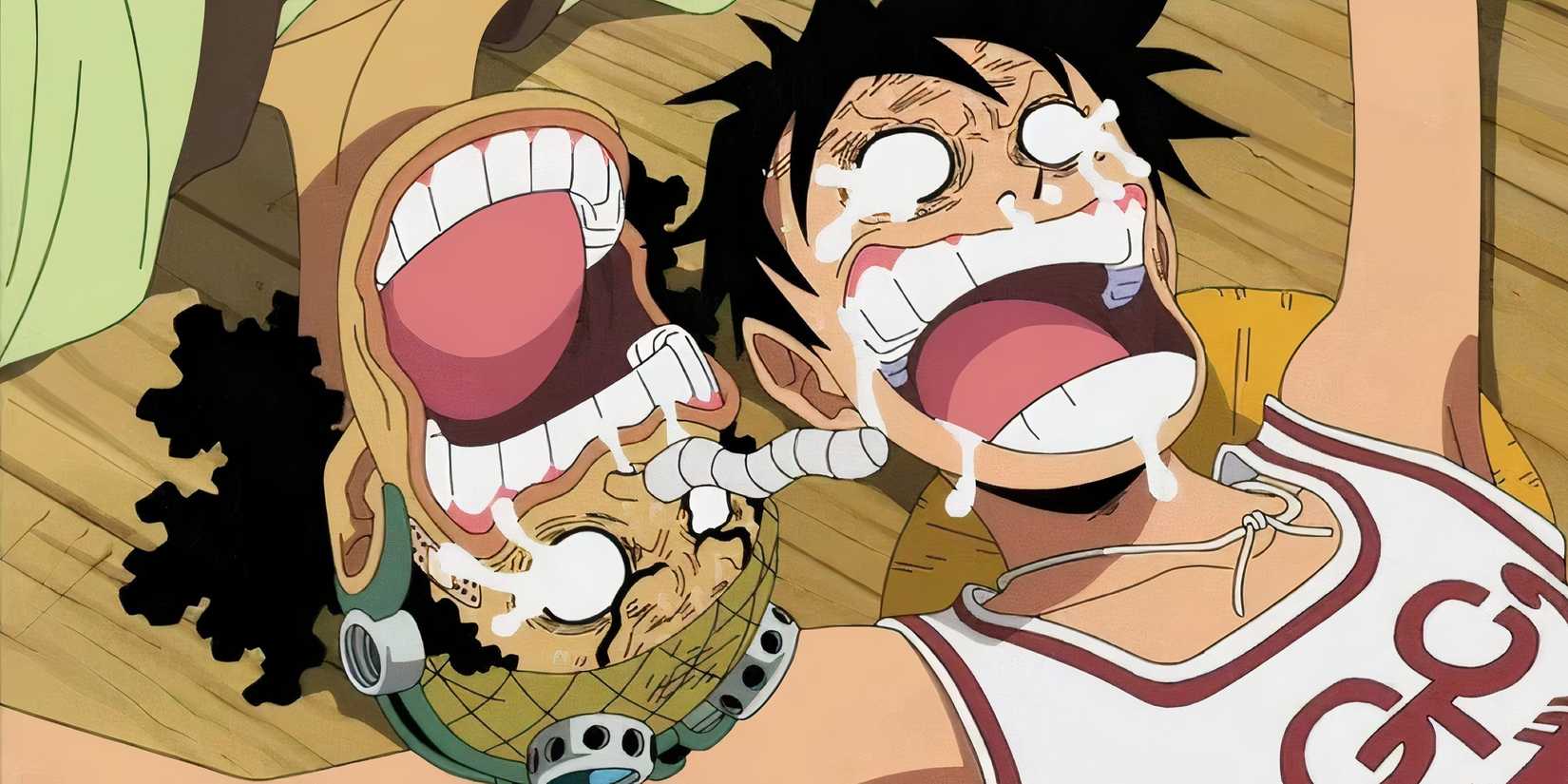 Usopp And Luffy Lying Down