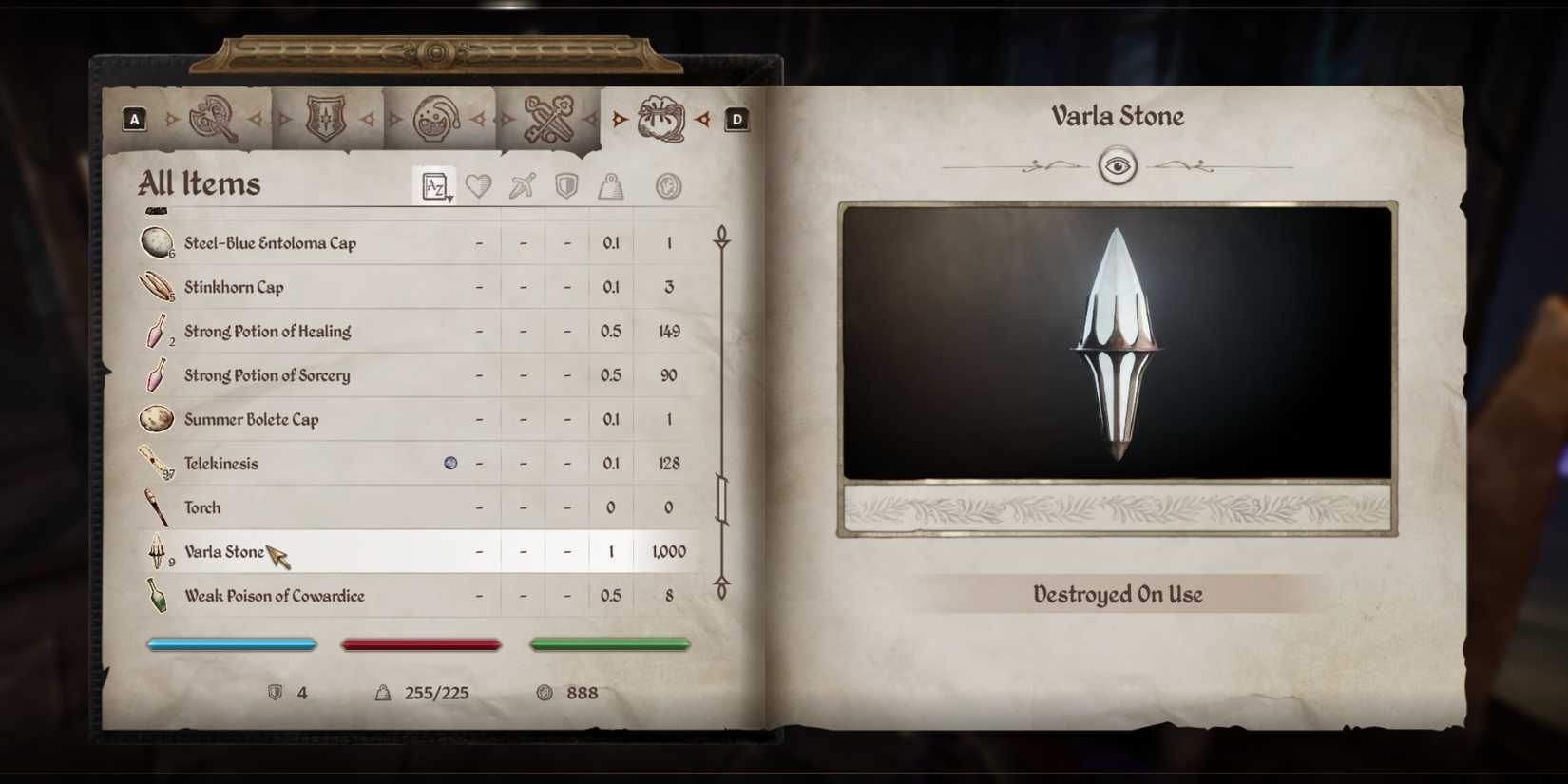 varla stones in the elder scrolls 4 oblivion remastered