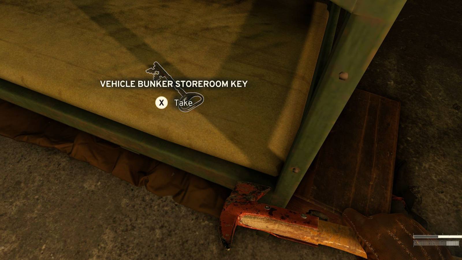 Vehicle Bunker Storeroom Key Location in Atomfall 