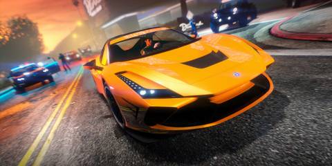 Vehicles with speed glitch in GTA Online