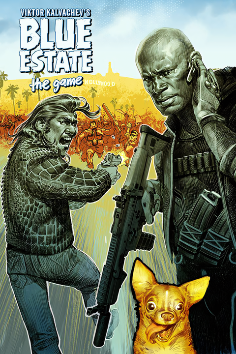 Viktor Kalvachev's Blue Estate: The Game Tag Page Cover Art