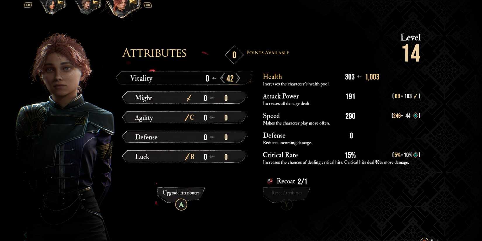 Vitality Attribute in Clair Obscur Expedition 33