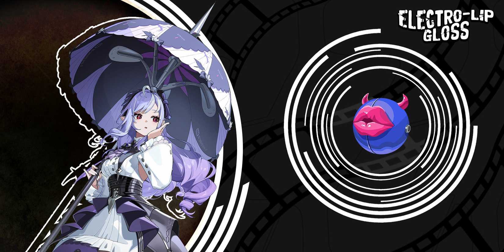 vivian using electro-lip gloss w-engine in zenless zone zero