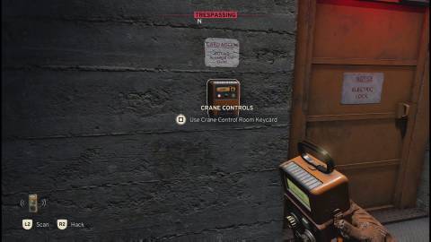 atomfall getting into room with crane in interchange