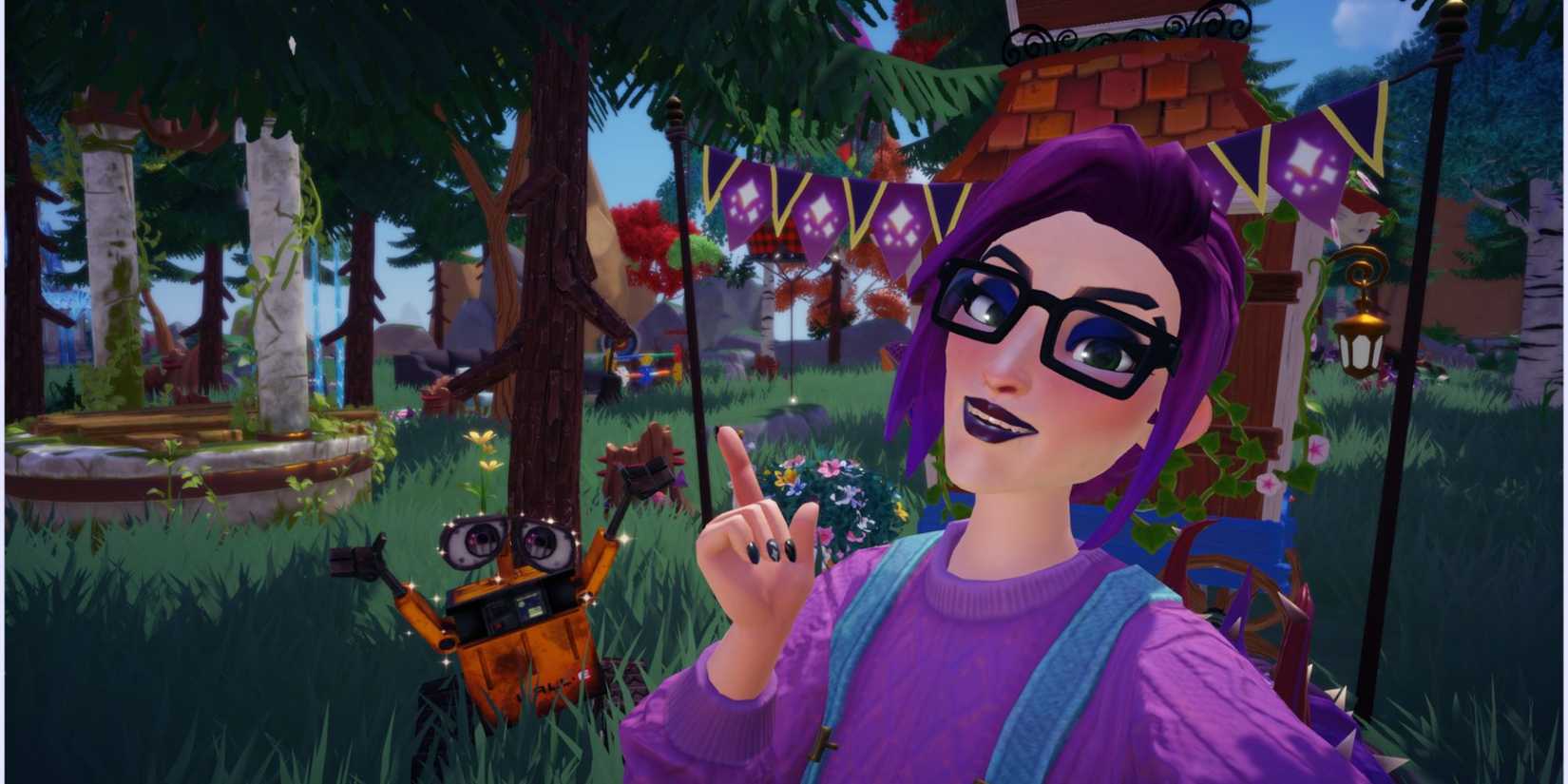 Wall-E in Disney Dreamlight Valley