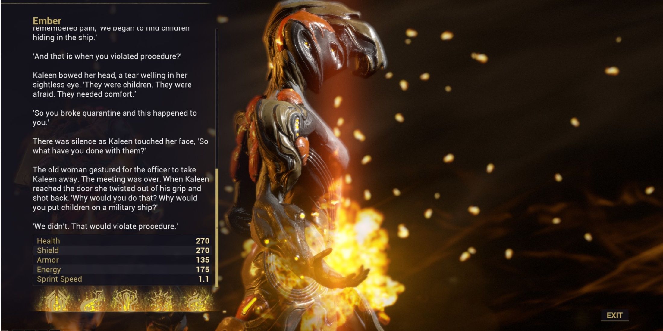 War Frame Amber
