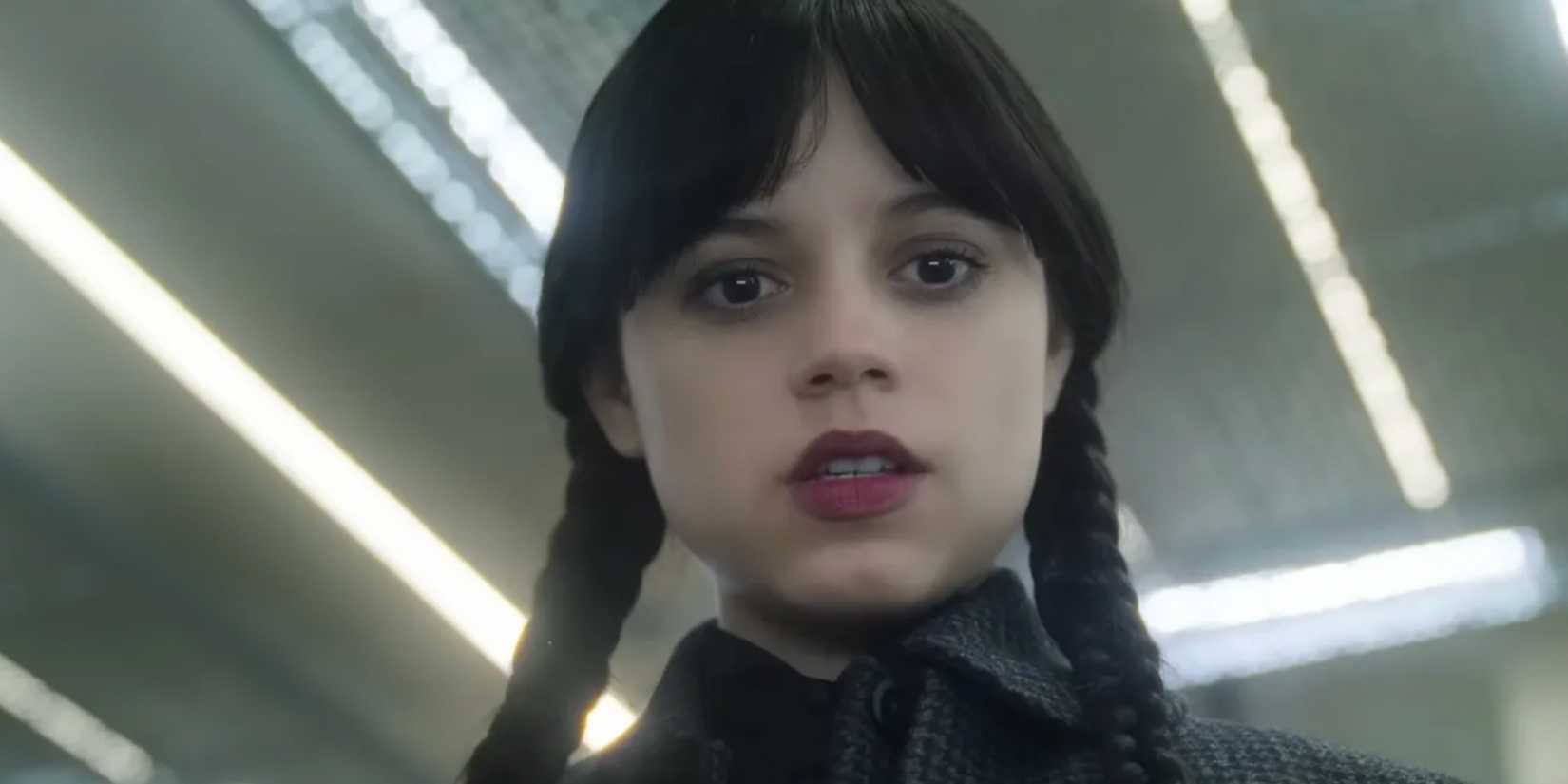 Wednesday Addams (Jenna Ortega) in Wednesday season 2 teaser trailer