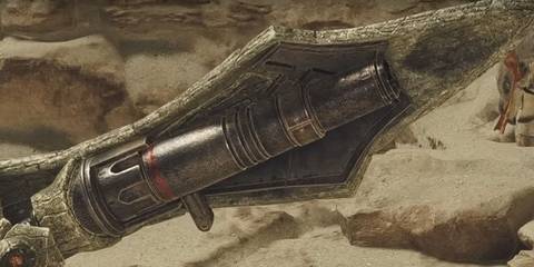 White Cannon monster hunter wilds