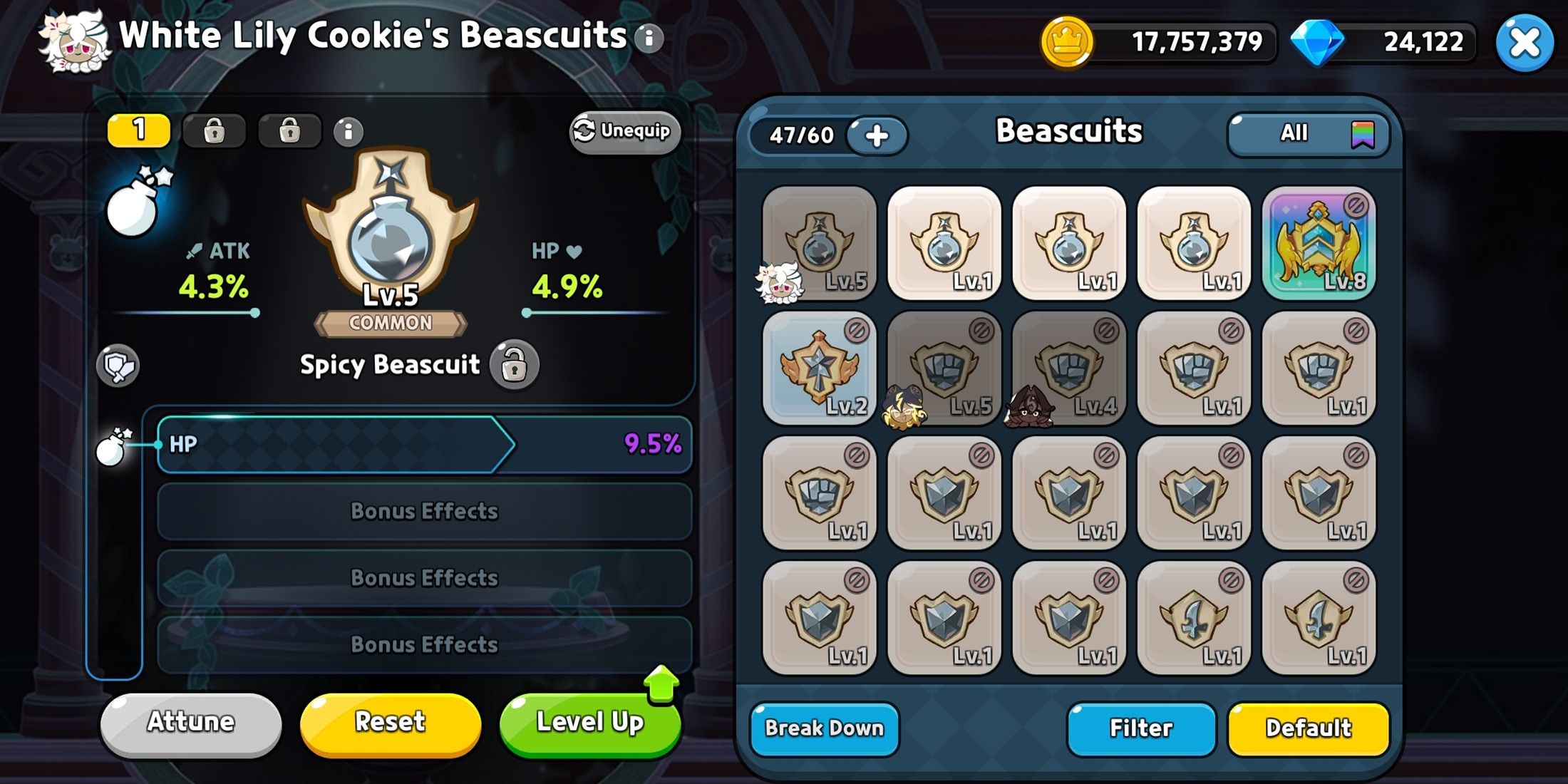 White Lily Beascuit Build - Cookie Run Kingdom