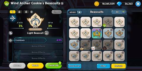 Wind Archer Cookie Beascuit Build - Cookie Run Kingdom