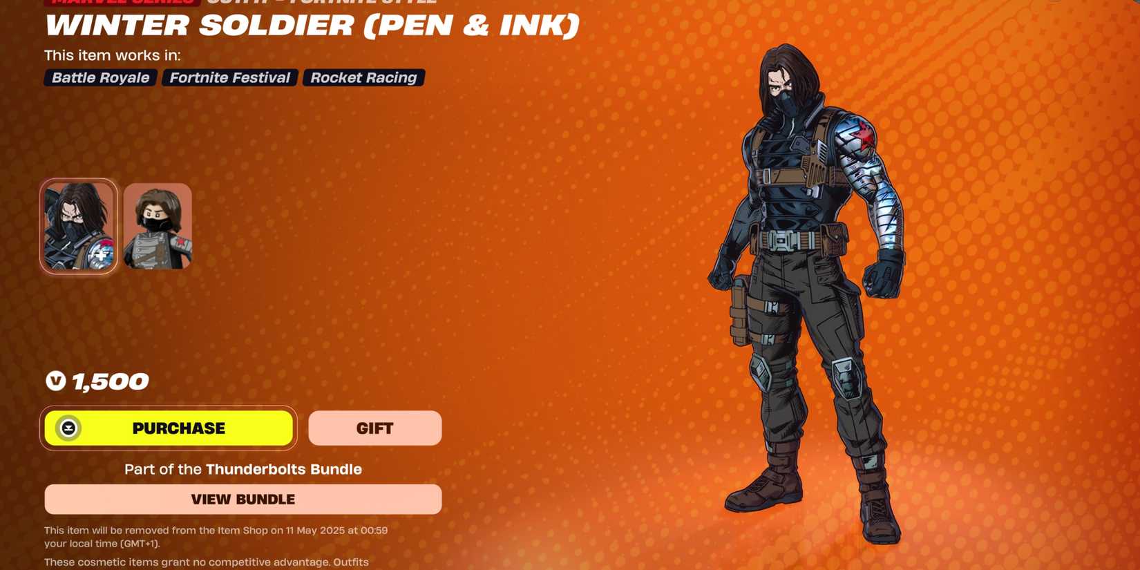 winter soldier in fortnite
