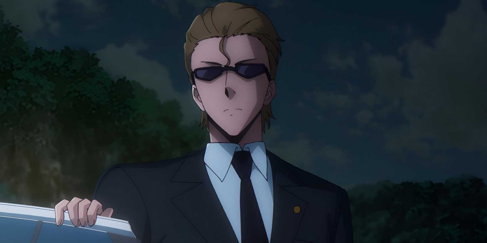 woo jin chul wearing shades solo leveling