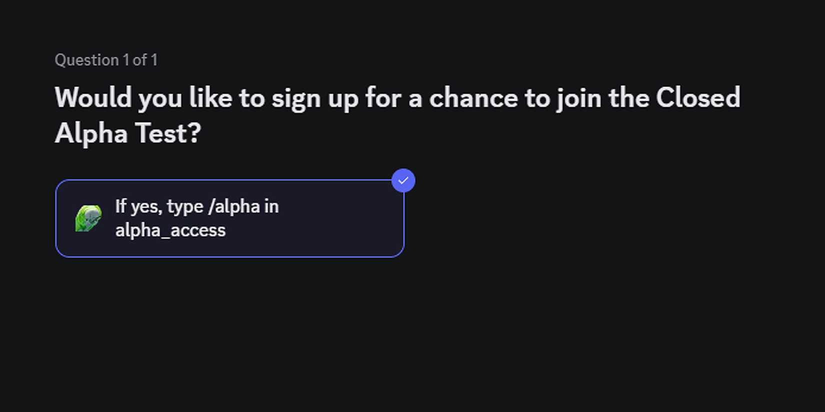 Would you like to Join Marathon Closed Alpha Test MarathonTheGame Discord server question on April 12 2025
