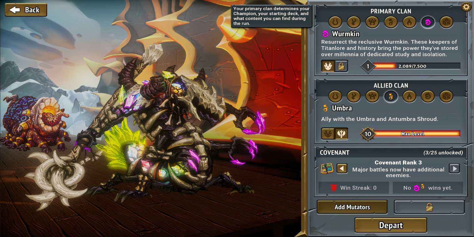 Wurmkin Monster Train