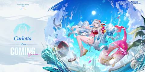 Wuthering Waves Carlotta skin official art
