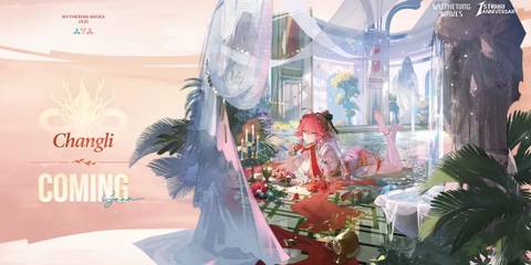 Wuthering Waves Changli skin official art