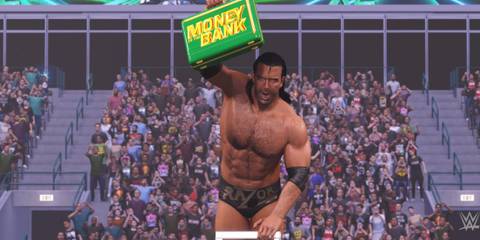 WWE 2K25  Razor wins the ladder match