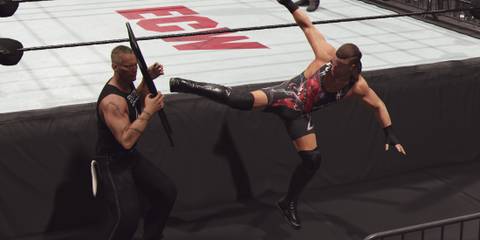 WWE 2K25 RVD hits the Vandaminator on The Sandman