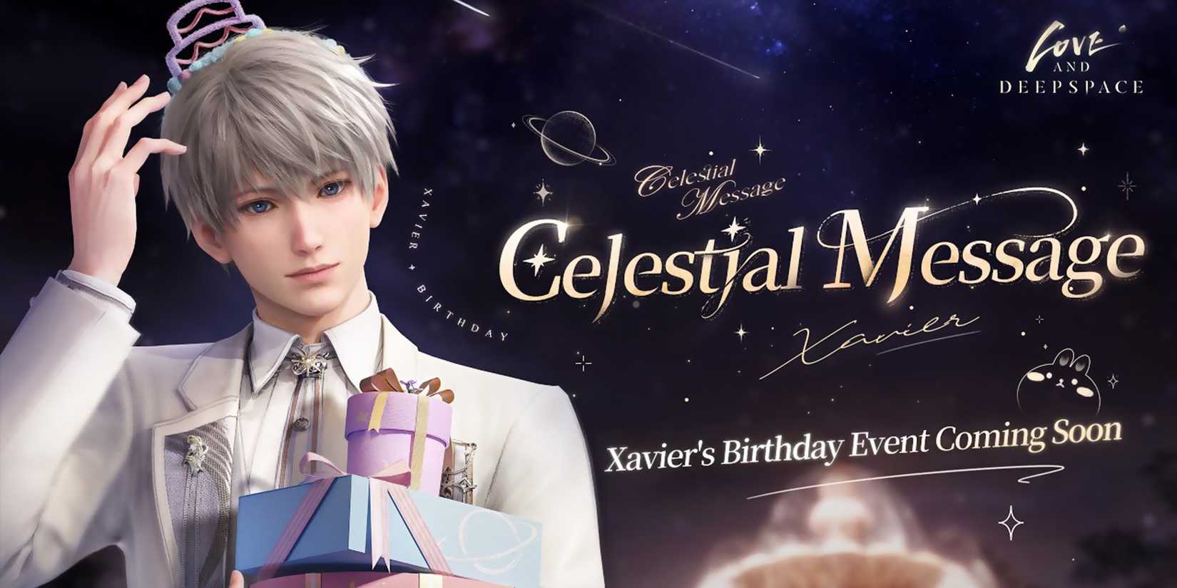 xavier first birthday banner 1 in love and deepspace