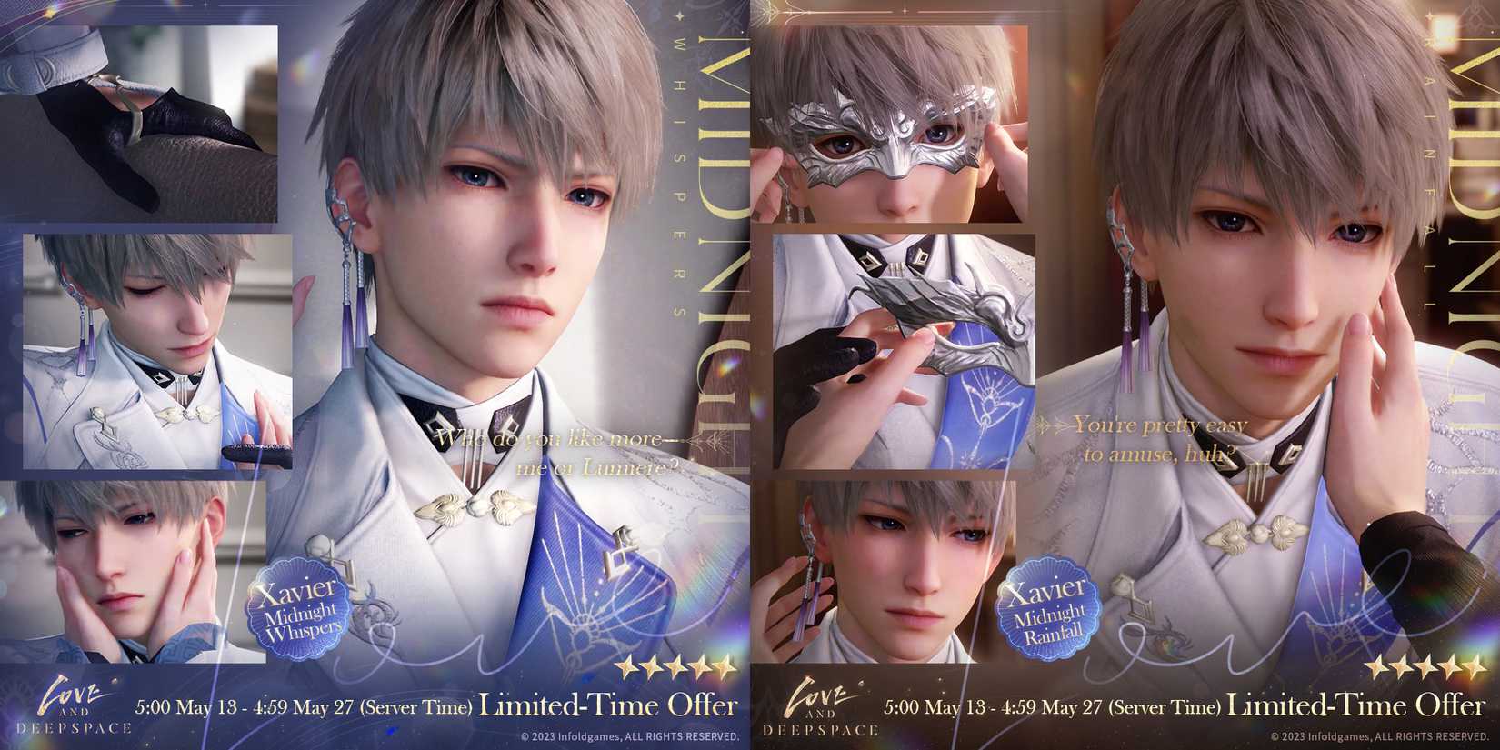 xavier first myth banner 2 in love and deepspace