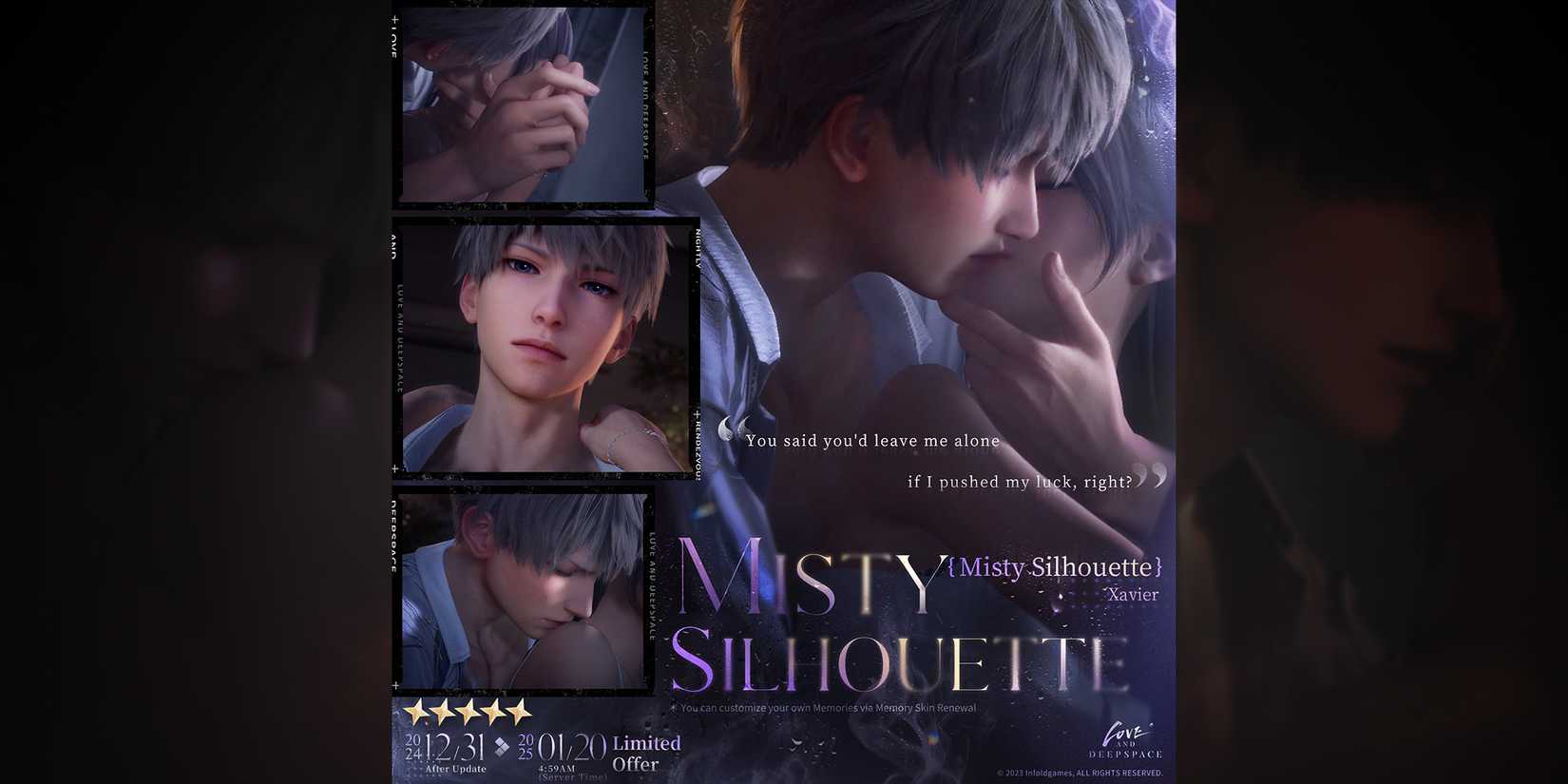 xavier multi banner nightly rendezvous in love and deepspace