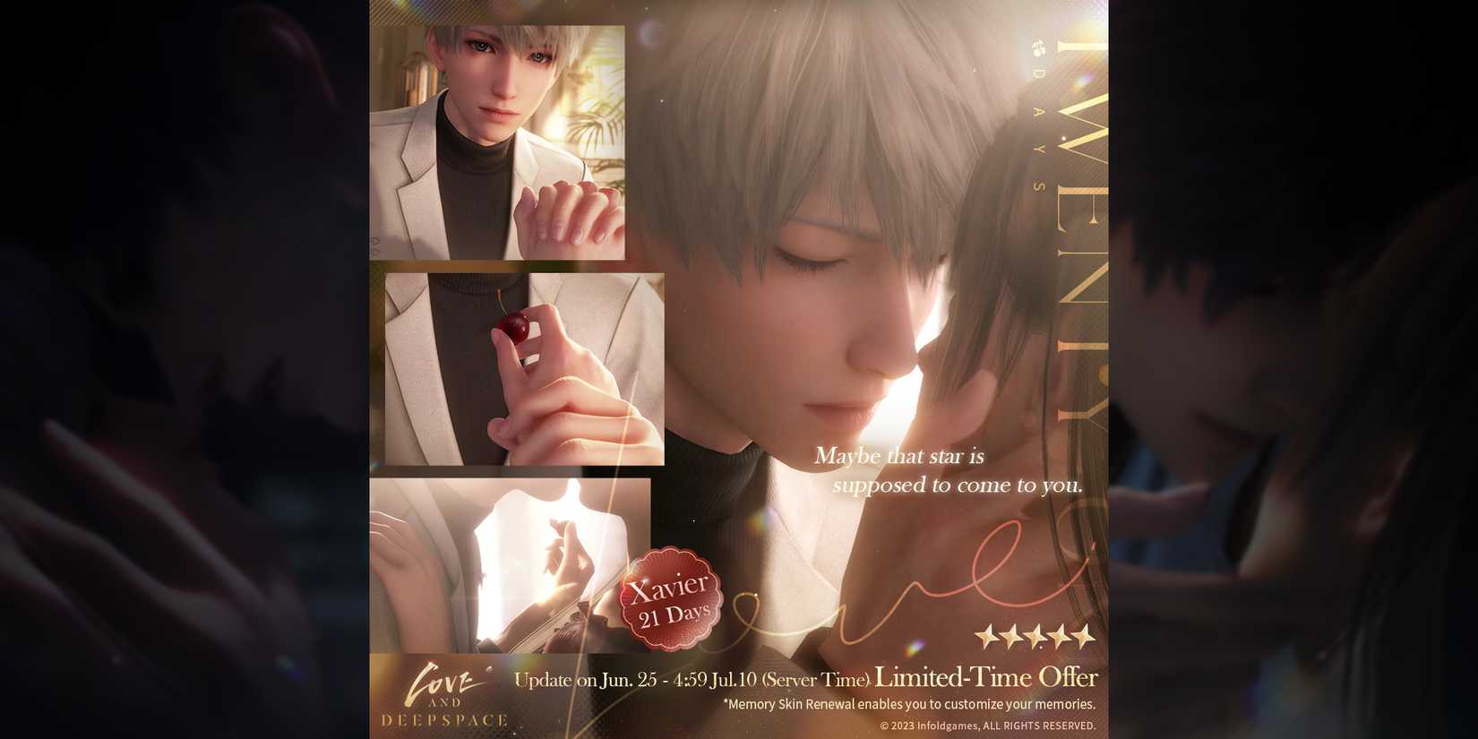 xavier multi banner entwined shadows in love and deepspace