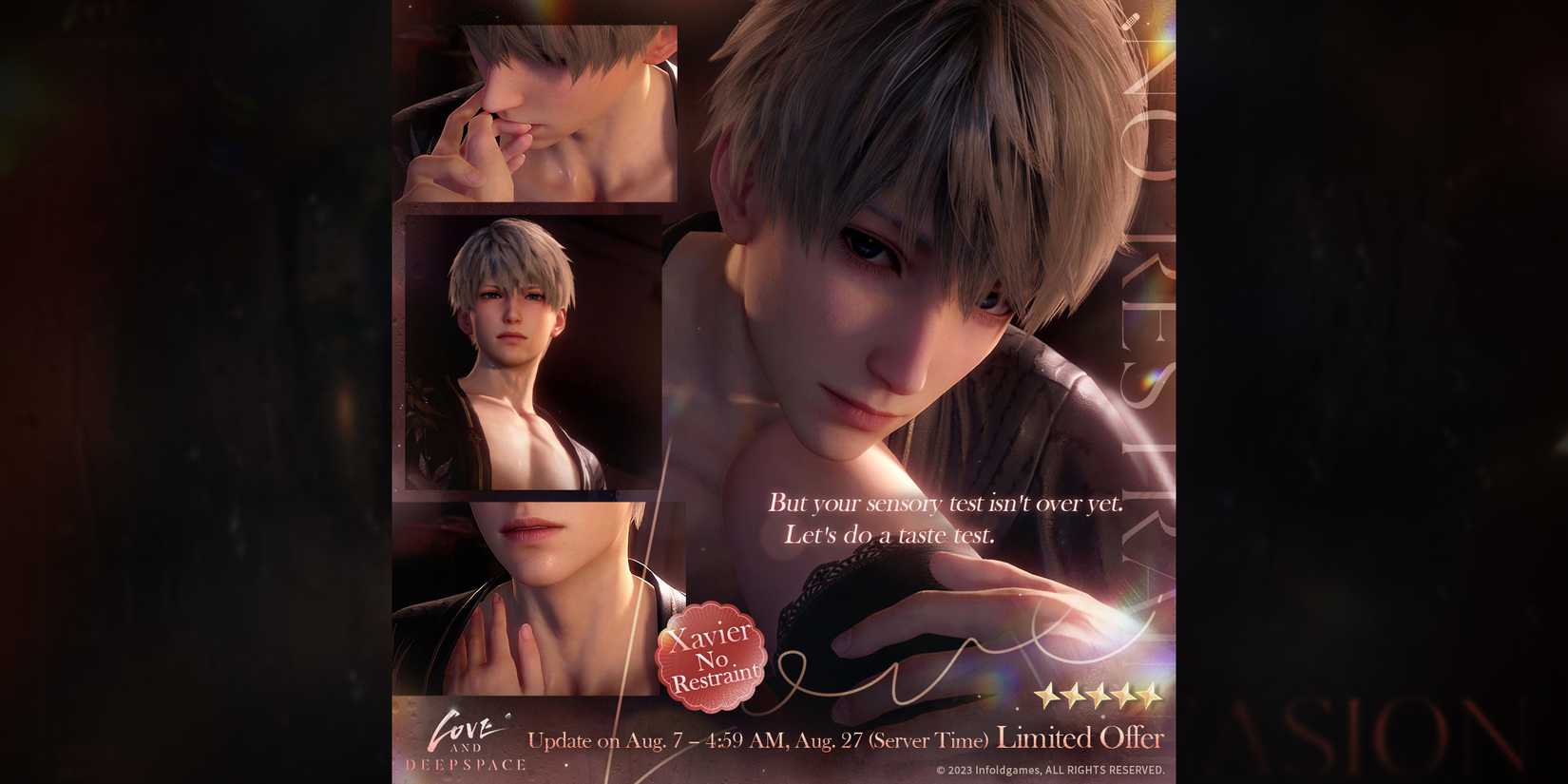 xavier multi banner misty invasion in love and deepspace