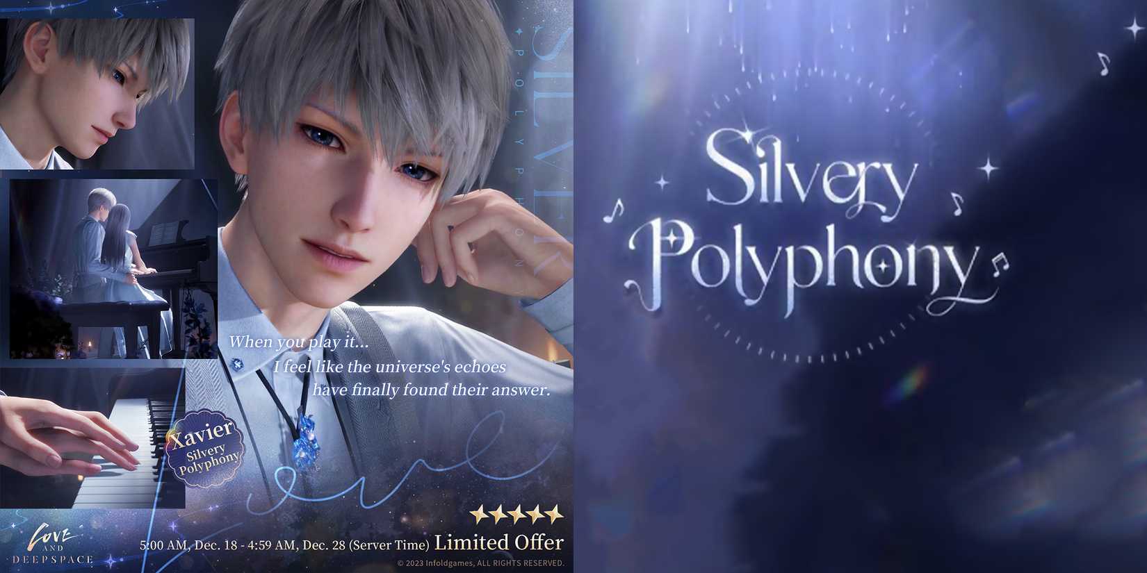 xavier solo banner silvery polyphony 2 in love and deepspace