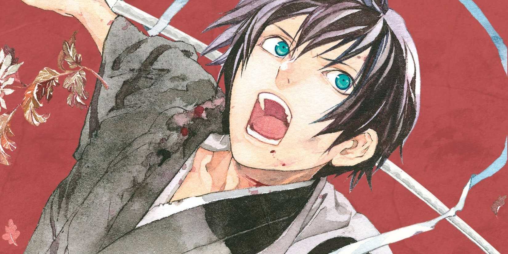 Yato on a Noragami manga cover