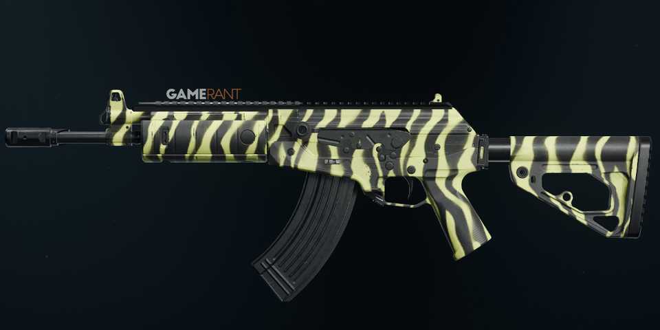Yellow Tiger CR-56 AMAX in Black Ops 6 & Warzone