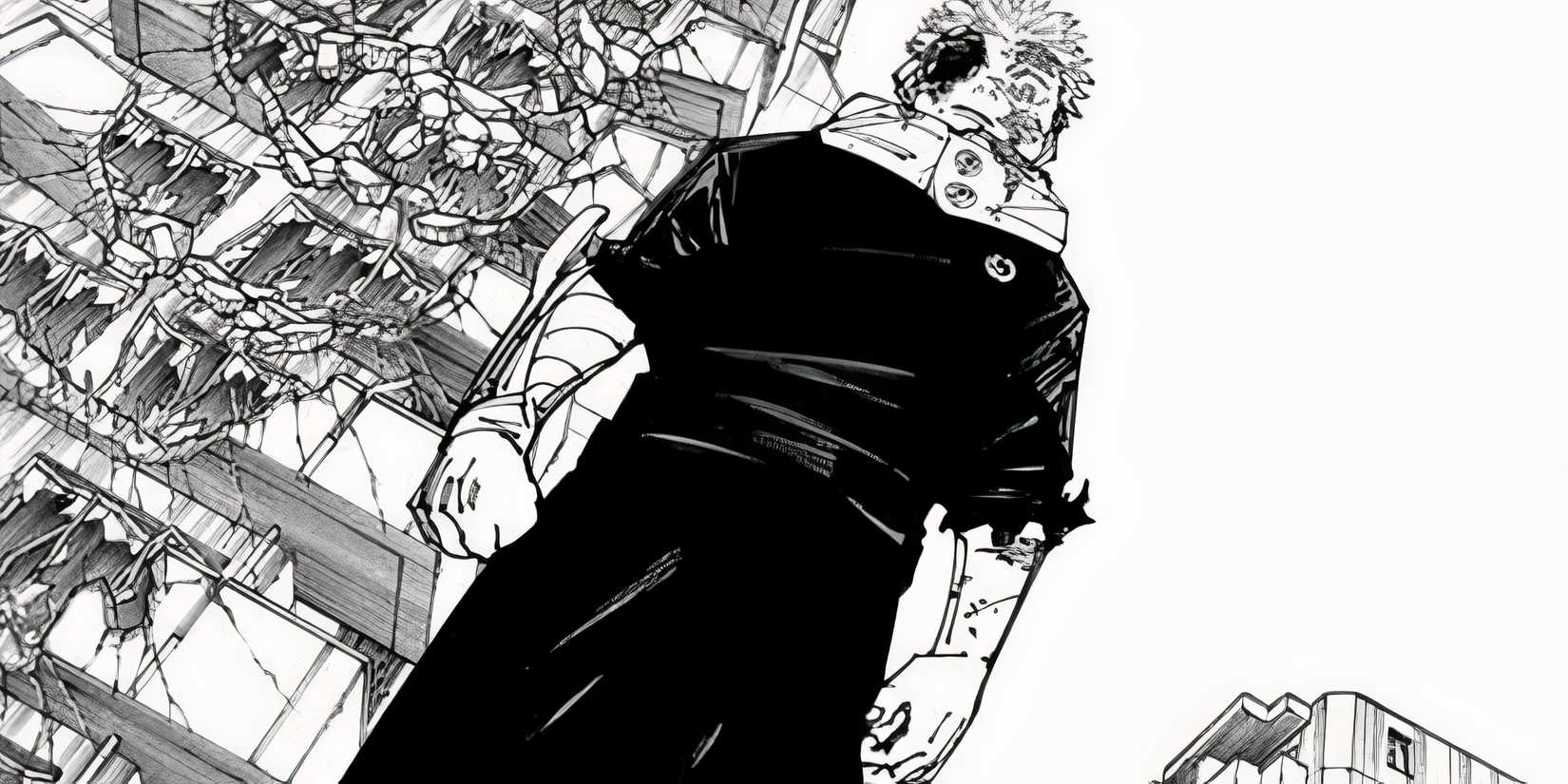 yuji stands over sukuna jujutsu kaisen jjk 268 (1)