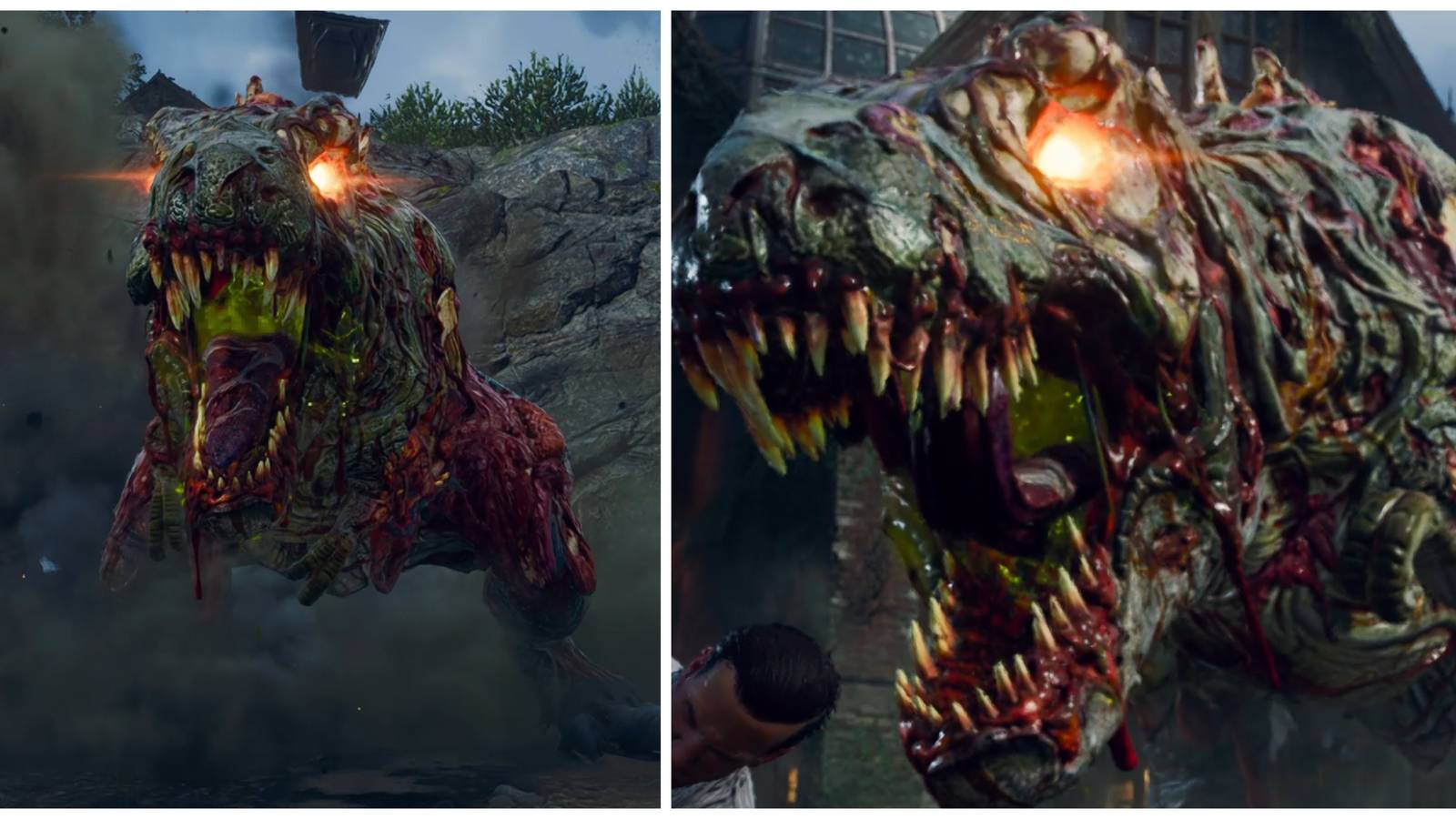z-rex boss fight