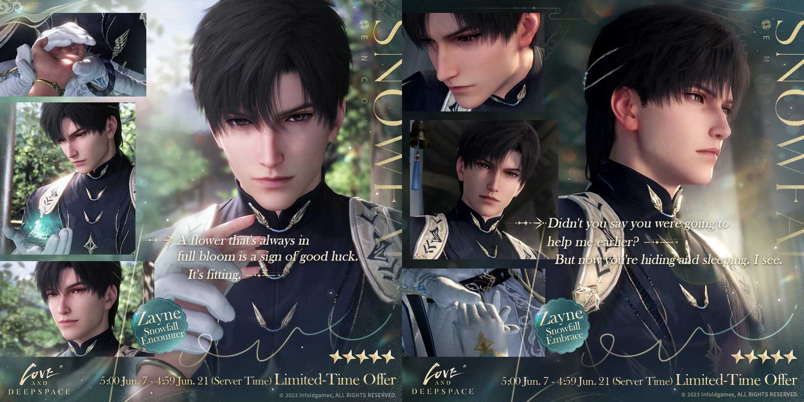 zayne first myth banner 2 in love and deepspace