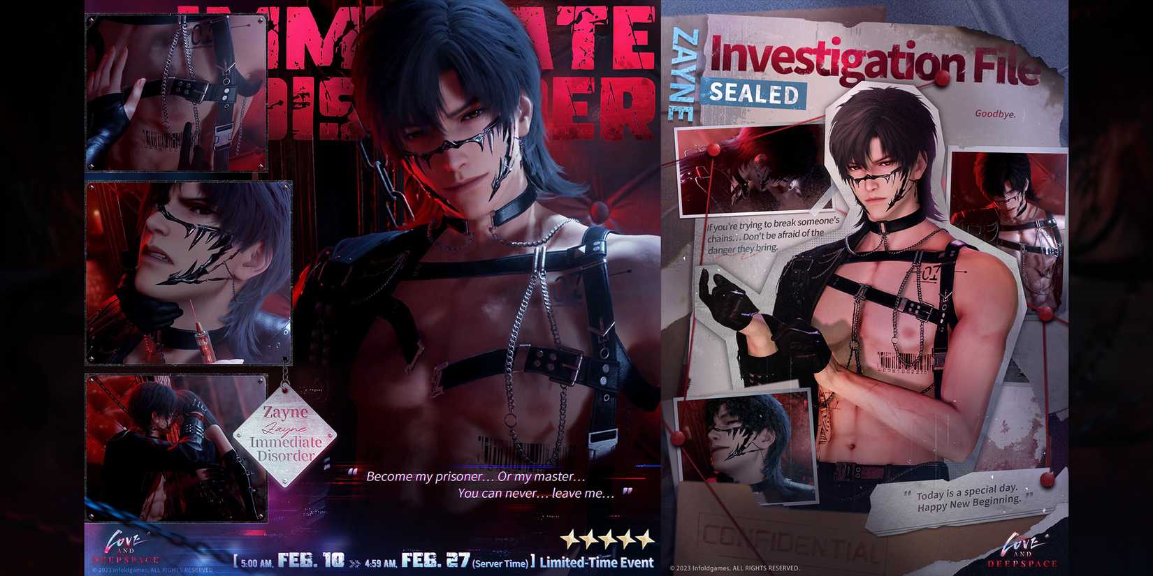 zayne multi banner tomorrow catch 22 in love and deepspace