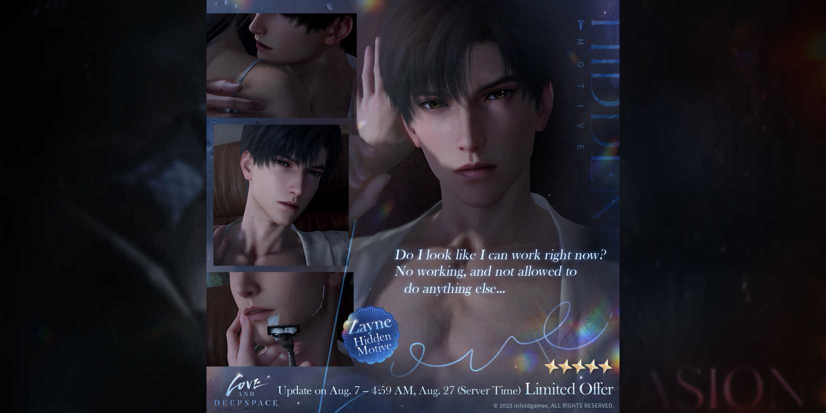 zayne multi banner misty invasion in love and deepspace