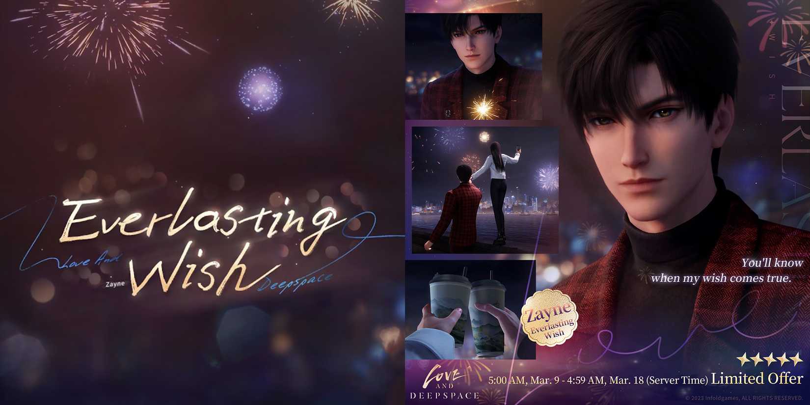 zayne solo banner eternal blessing 2 in love and deepspace