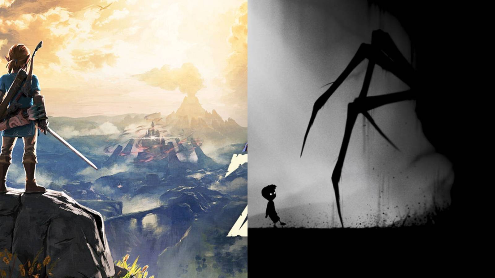 Zelda breath of the wild and Limbo