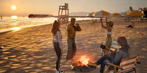 InZOI Player Recreates 90s TV Characters