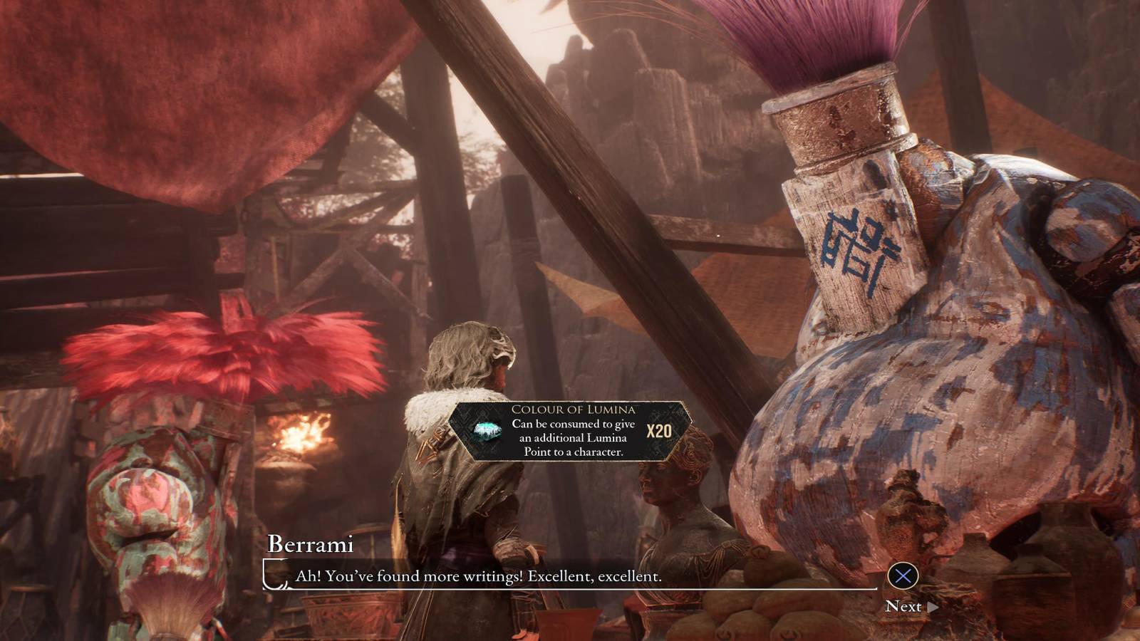 The Player Getting 20 Colour Of Lumina