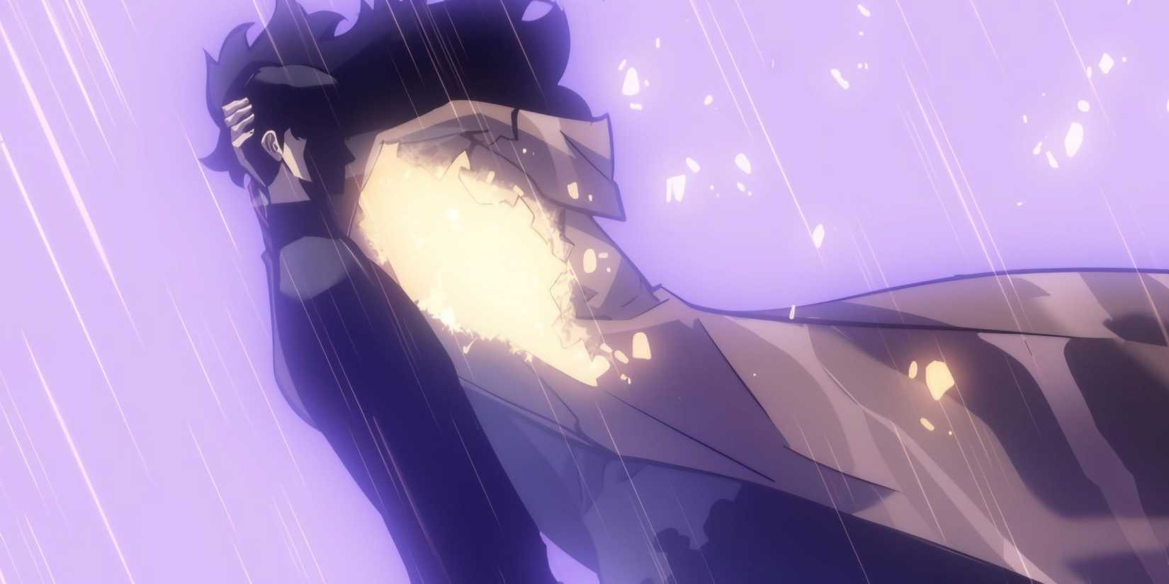 when does jinwoo meet his father