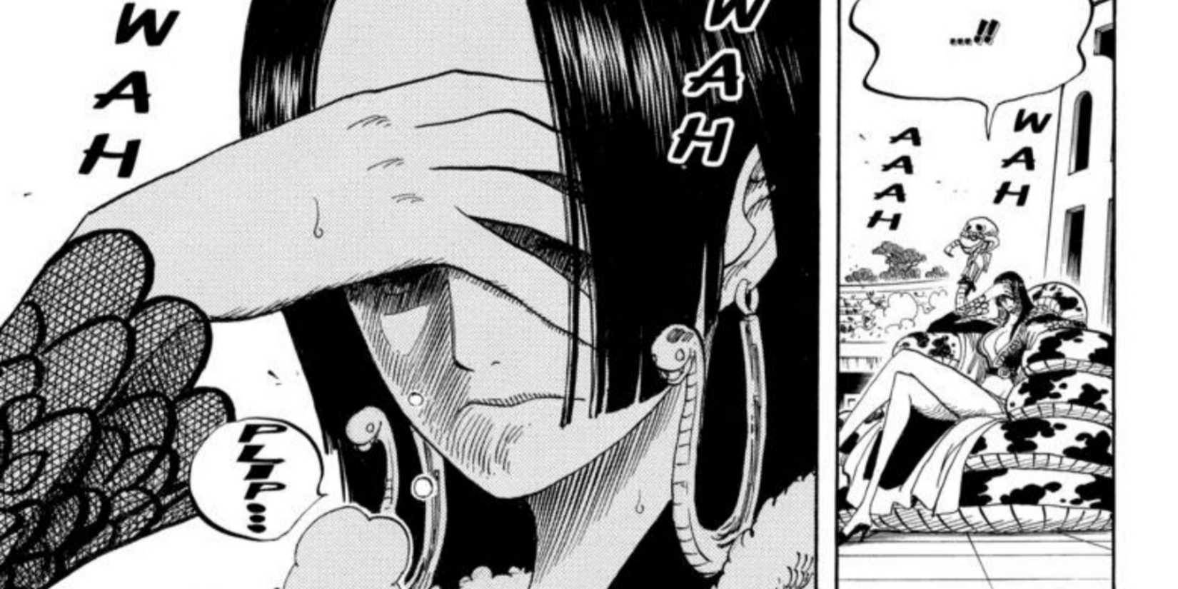 boa hancock saved by shanks one piece