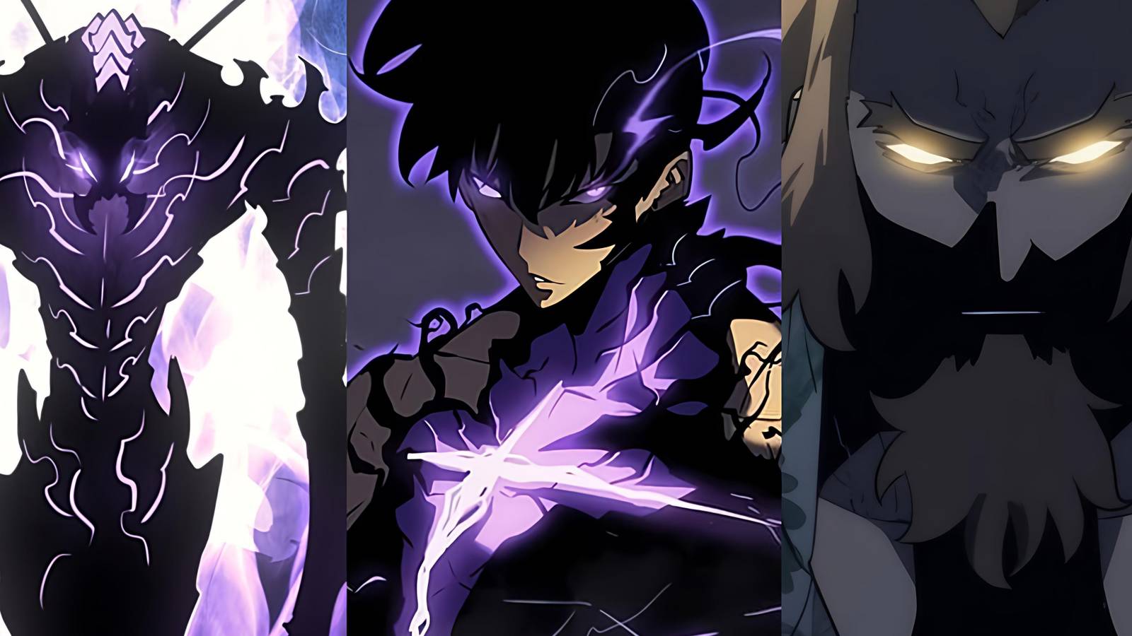 Featured Solo Leveling: 8 Characters Who Are Stronger National Level Hunters Jinwoo Beru Thomas Andre