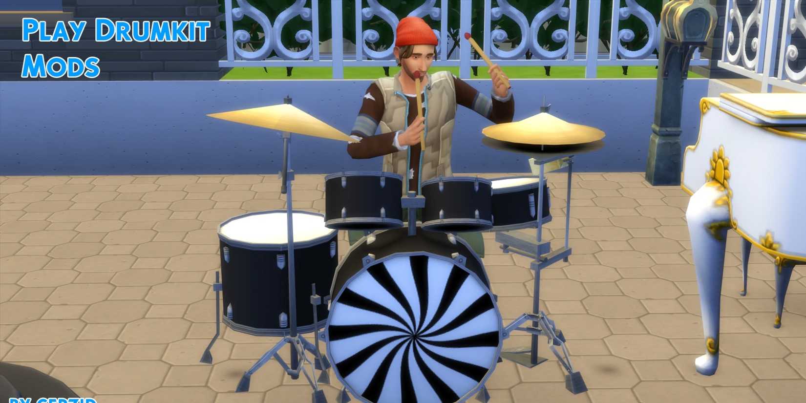 New Skills To Learn sims 4 mod drum