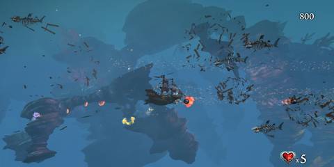 Ship battle in Alice: Madness Returns